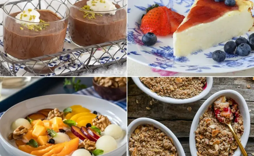 Postres saludables - Dulces que sí apetecen sin culpa