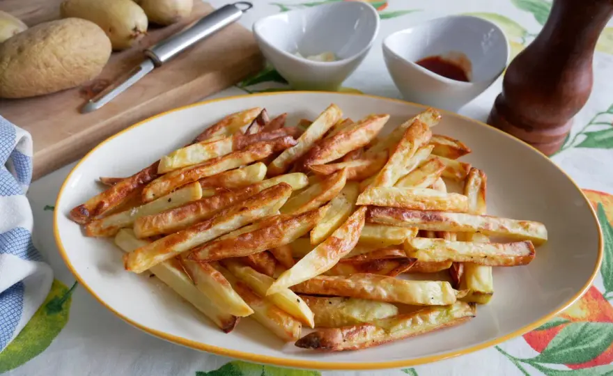 Patatas fritas airfryer perfectas - Crujientes y tiernas