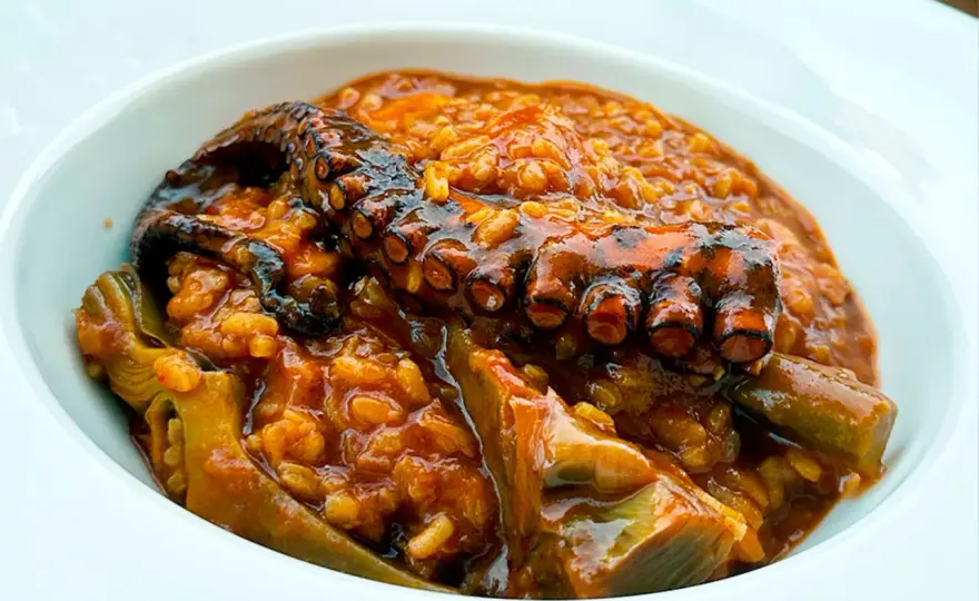 Arroz con pulpo perfecto - Seco, meloso o caldoso