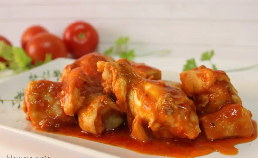 Pollo con tomate perfecto - El secreto de una salsa jugosa